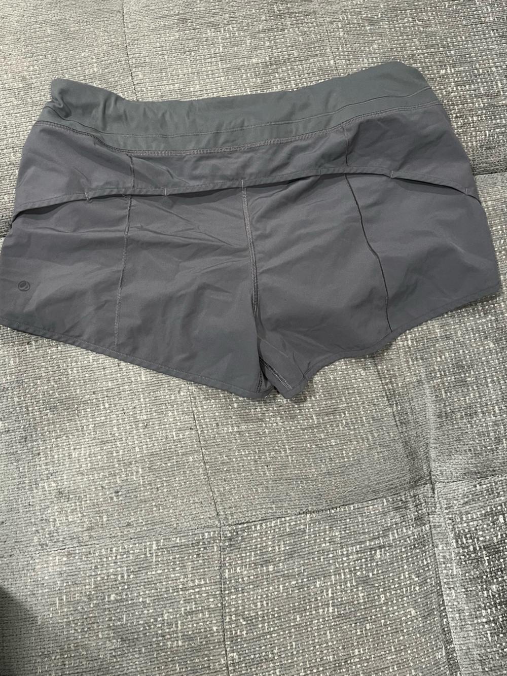 Crz yoga High-Rise Gray Bike Shorts for Women. K35
